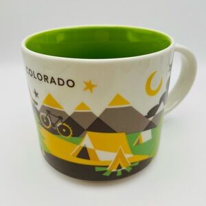 Starbucks Ceramic Coffee/Tea Mug, COLORADO, You Are Here Collection, Dated 2016